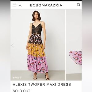 BCBG “Alexis TWOFER Maxi Dress”